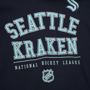 Seattle Kraken hanorac de bărbați cu glugă Retro Fleece Current Logo