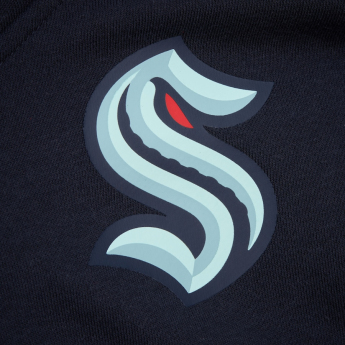 Seattle Kraken hanorac de bărbați cu glugă Retro Fleece Current Logo