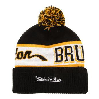 Boston Bruins căciulă de iarnă Block Sweep Pom Knit
