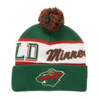 Minnesota Wild căciulă de iarnă Block Sweep Pom Knit