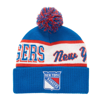 New York Rangers căciulă de iarnă Block Sweep Pom Knit