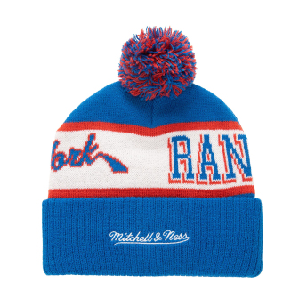 New York Rangers căciulă de iarnă Block Sweep Pom Knit