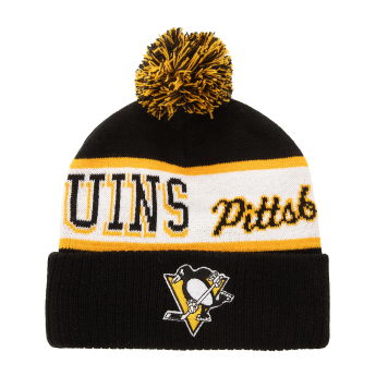 Pittsburgh Penguins căciulă de iarnă Block Sweep Pom Knit