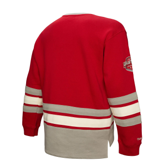 Detroit Red Wings hanorac de bărbați Heritage Lace-Up Crew Vintage Logo