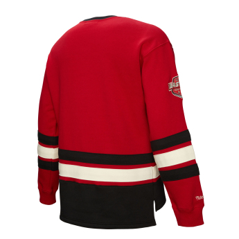 New Jersey Devils hanorac de bărbați Heritage Lace-Up Crew Vintage Logo