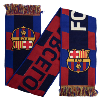 FC Barcelona eșarfă de iarnă Navy Stripe