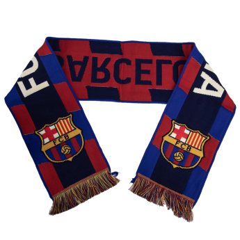 FC Barcelona eșarfă de iarnă Navy Stripe