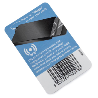 Manchester City husă de carduri rfid Aluminium