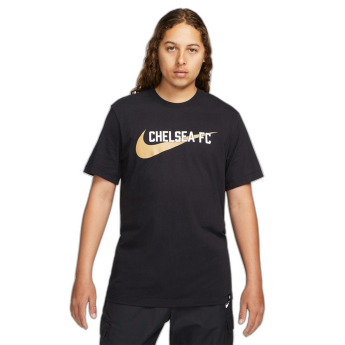 FC Chelsea tricou de bărbați swoosh black
