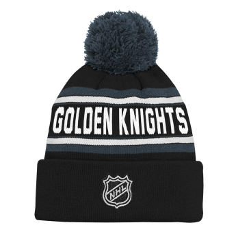 Vegas Golden Knights căciula de iarnă pentru copii wordmark cuffed pom