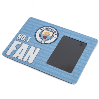 Manchester City ramă foto No1 Fan 12cm x 8.5cm