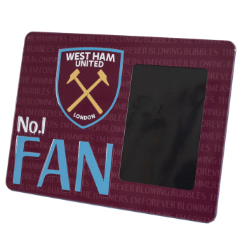 West Ham United ramă foto No1 Fan 12cm x 8.5cm