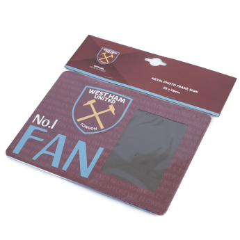 West Ham United ramă foto No1 Fan 12cm x 8.5cm