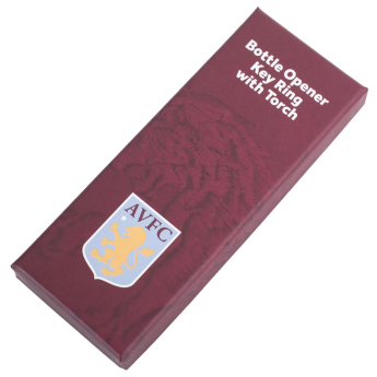 Aston Villa pandantiv cu deschizător Keyring Torch Bottle Opener
