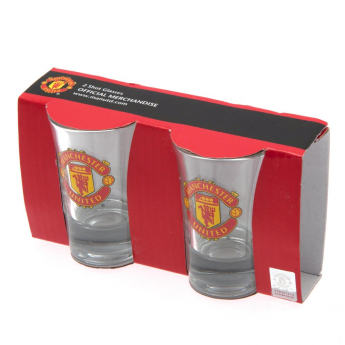 Manchester United pahar țuică 2pk Shot Glass Set
