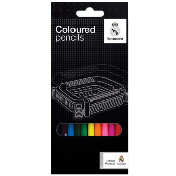 Real Madrid creioane colorate 12 pcs Euco