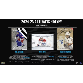 NHL cutii Cărți de hochei NHL 2024-25 Upper Deck Artifacts Blaster Box