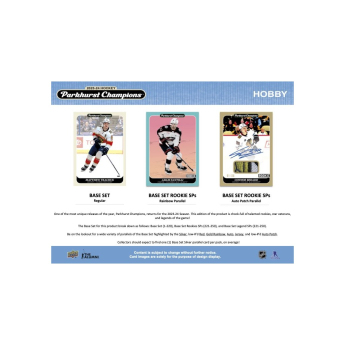 NHL cutii Cărți de hochei NHL 2023-24 Upper Deck Parkhurst Champions Hockey Hobby box
