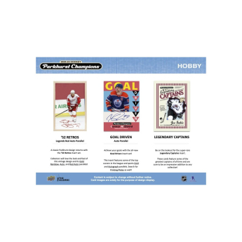NHL cutii Cărți de hochei NHL 2023-24 Upper Deck Parkhurst Champions Hockey Hobby box