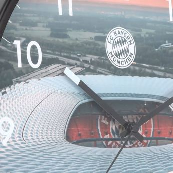 Bayern München ceas de perete Glow in the dark