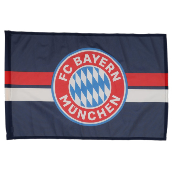 Bayern München drapel stripes navy