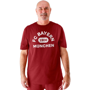 Bayern München tricou de bărbați 1900 bordeaux