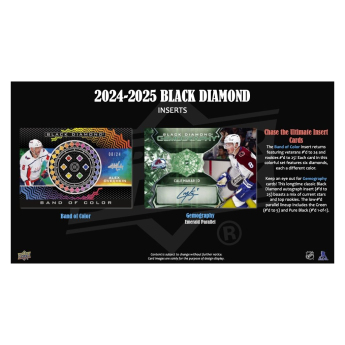 NHL cutii Cărți de hochei NHL 2024-25 Upper Deck Black Diamond Hockey Hobby Box
