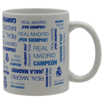 Real Madrid cană Text