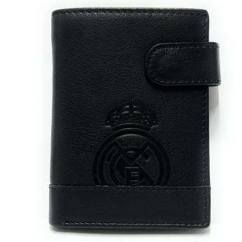 Real Madrid portofel de piele Broche black