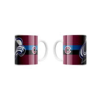 Colorado Avalanche cană TRIPLE LOGO (450ml)