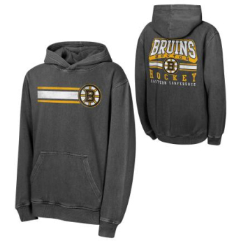 Boston Bruins hanorac cu glugă pentru copii Cross Fade Pigment Dyed Gw Hd