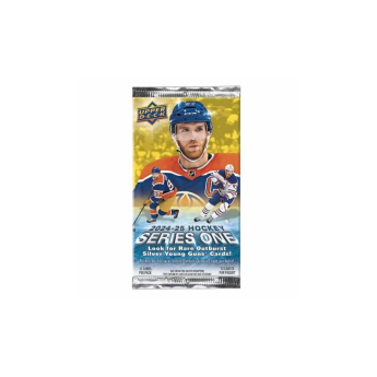 NHL cutii Cărți de hochei NHL 2024/25 Upper Deck Series 1 Gravity Retai Box