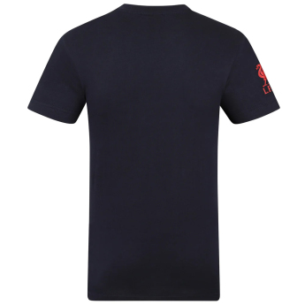 FC Liverpool tricou de bărbați Graphic navy
