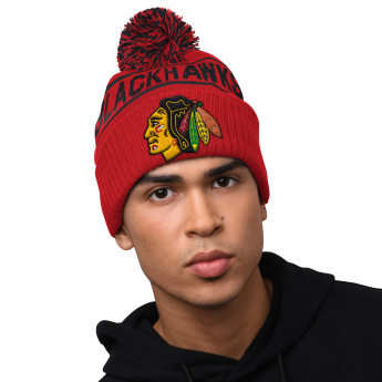 Chicago Blackhawks căciulă de iarnă Blizzard Pom Beanie