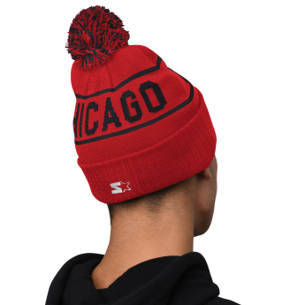 Chicago Blackhawks căciulă de iarnă Blizzard Pom Beanie
