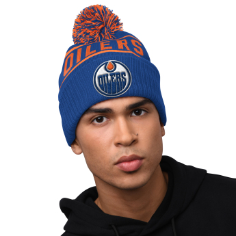 Edmonton Oilers căciulă de iarnă Blizzard Pom Beanie