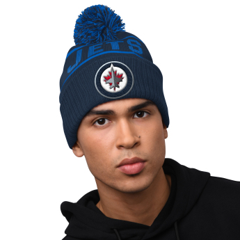 Winnipeg Jets căciulă de iarnă Blizzard Pom Beanie