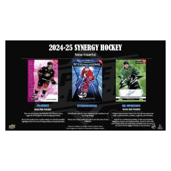 NHL cutii Cărți de hochei NHL 2024-25 Upper Deck Synergy Hobby Box