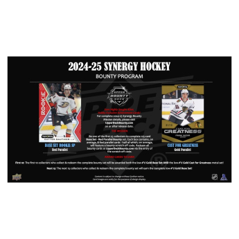 NHL cutii Cărți de hochei NHL 2024-25 Upper Deck Synergy Hobby Box