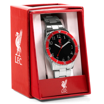 FC Liverpool ceas Mens Red & Silver Bracelet