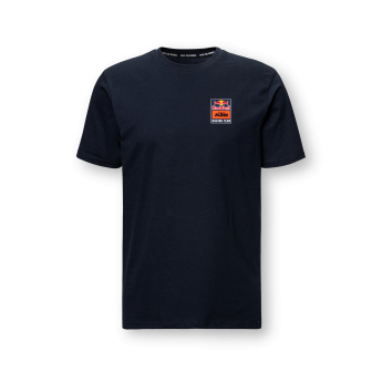 Red Bull KTM tricou de bărbați logo print navy