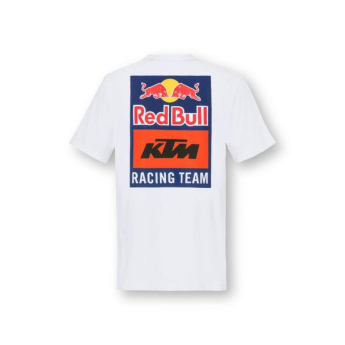 Red Bull KTM tricou de bărbați logo print white