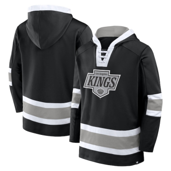 Los Angeles Kings hanorac de bărbați cu glugă Laced Hockey black