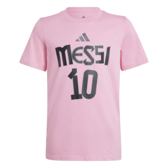 Lionel Messi tricou de copii MESSI Name and number pink