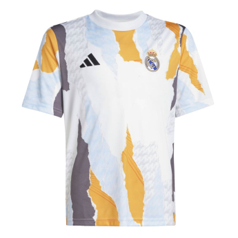 Real Madrid tricou de fotbal pentru copii 24/25 pre-match
