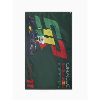 Red Bull Racing drapel Segio Perez Fans green F1 Team 2024