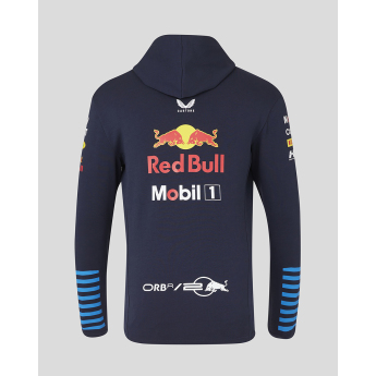 Red Bull Racing hanorac de bărbați cu glugă official navy F1 Team 2024