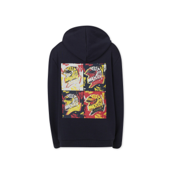 Red Bull Racing hanorac cu glugă pentru copii Max Verstappen Popart navy F1 Team 2024