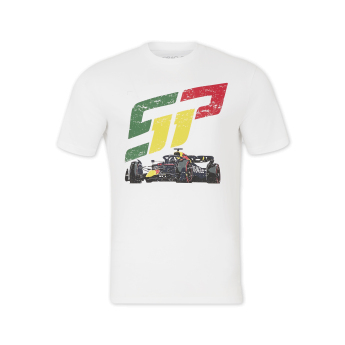 Red Bull Racing tricou de bărbați Sergio Perez white F1 Team 2024