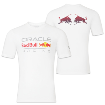 Red Bull Racing tricou de bărbați white bull motif F1 Team 2024